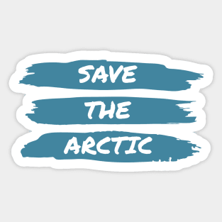 Save the Arctic Sticker